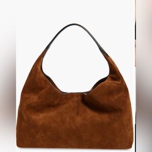 Mylie Suede Shoulder Bag in Russet Multi